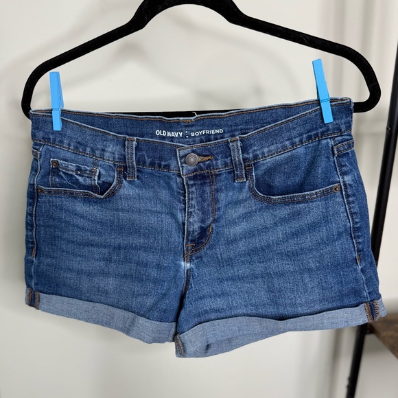 Old Navy Pants - Old Navy Boyfriend Jean Shorts - Blue